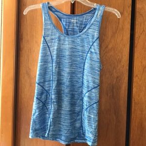 Blue Reebok tank top size M